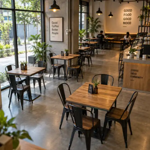 5 Cara Atur Meja Kursi Cafe yang Bisa Dongkrak Omzet