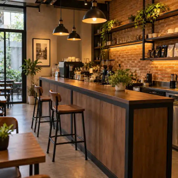 5 Fungsi Meja Bar yang Bikin Kafe Kecil Terasa Lega