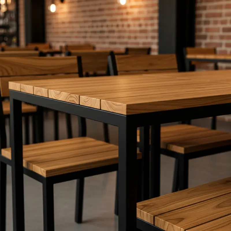 Panduan Memilih Furniture Custom Kayu-Besi untuk Cafe
