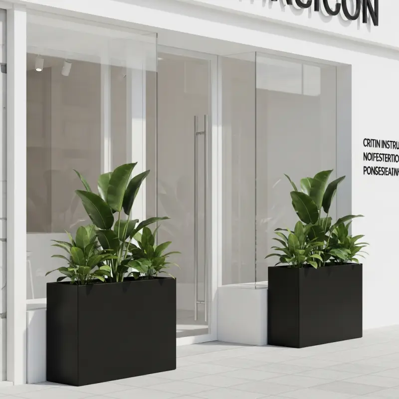 Panduan Memilih Planter Box Minimalis untuk Fasad Toko
