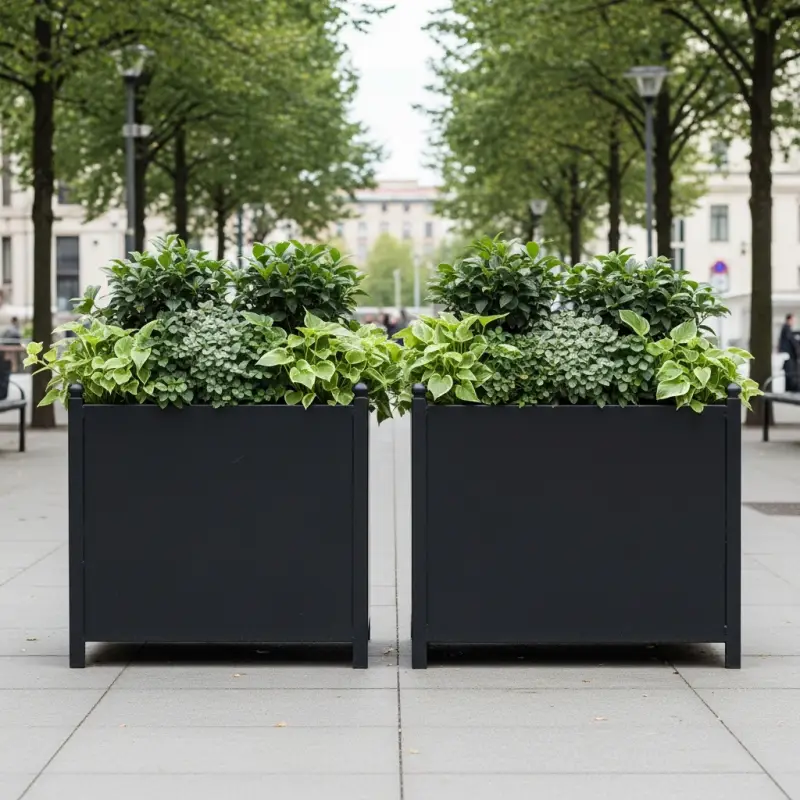 Planter Box Taman Kota: Material Apa yang Paling Cocok?