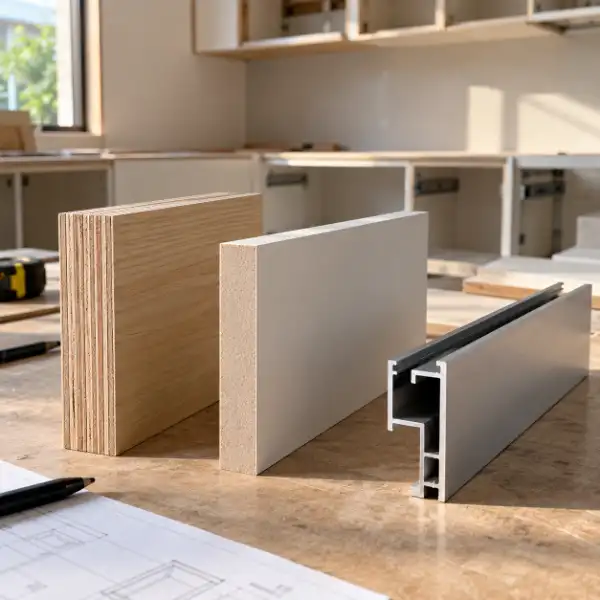 Plywood, MDF, atau Aluminium untuk Kitchen Set?