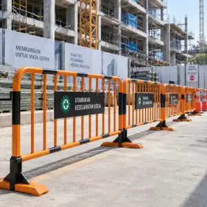 5 Situasi yang Wajib Pakai Road Barrier