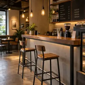 Berapa Tinggi Meja Bar yang Pas? Ini Standarnya