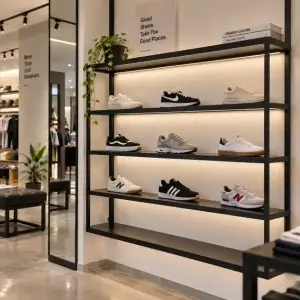 Cara Memilih Rak Display Sepatu untuk Toko Retail