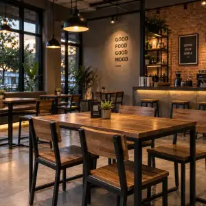 Furniture Custom Kafe: Hemat Budget Tanpa Korbankan Estetika