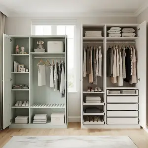 Lemari Pakaian Anak vs Dewasa: Ini Bedanya