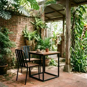 Tips Furniture Custom Cafe Tahan Lama Indoor & Outdoor