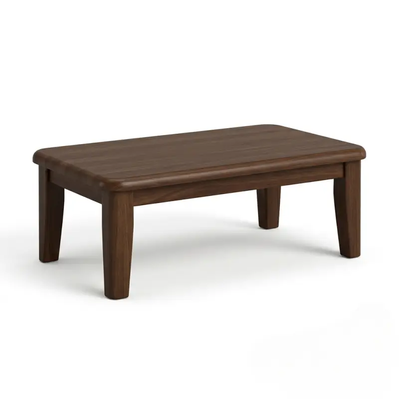 Coffee Table Kayu Solid Gaya Japandi [5]