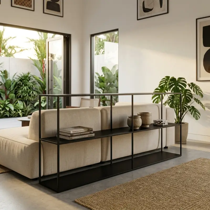 Console Table Besi Minimalis 3 Susun [5]