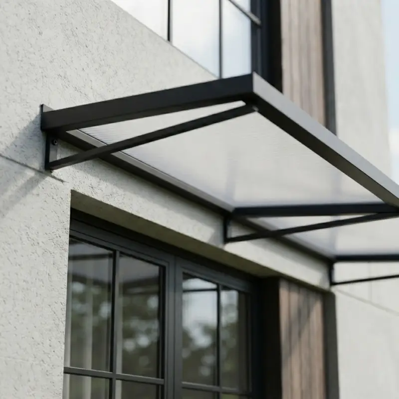 Kanopi Jendela Besi Hollow Atap Polycarbonate [4]