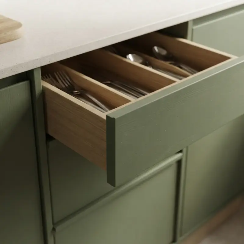 Kitchen Base Cabinet 2 Pintu 3 Laci Finishing Matte [3]