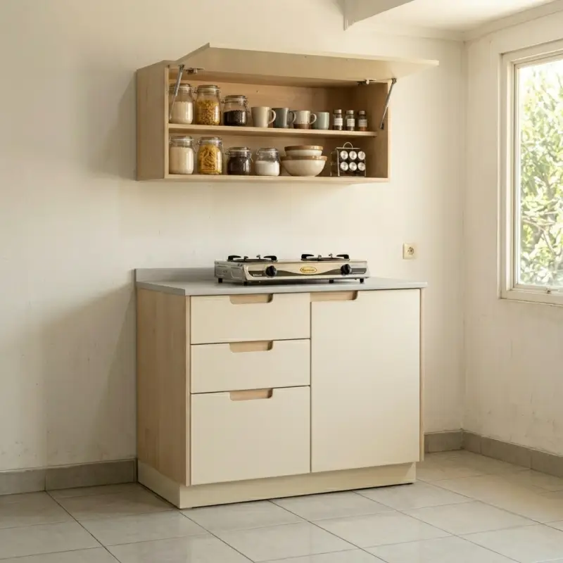 Kitchen Cabinet Set Laci & Pintu Gantung [3]