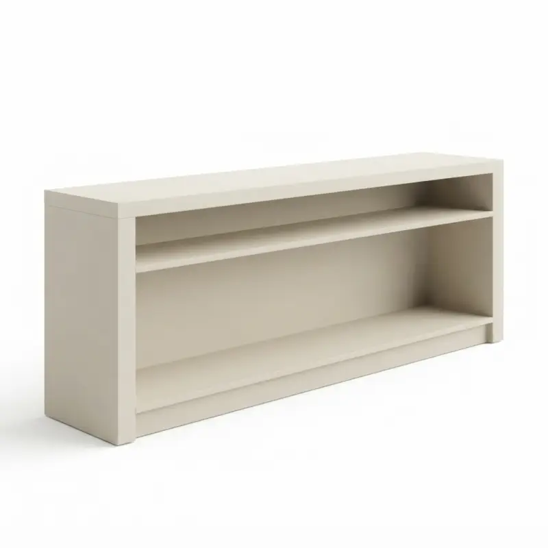 Meja Bar Open Shelf Dua Susun Minimalis [5]