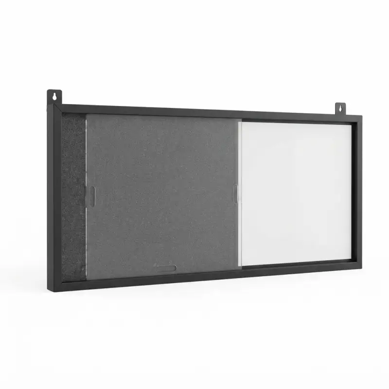 Papan Informasi Sliding Pintu Geser Bingkai Besi [5]
