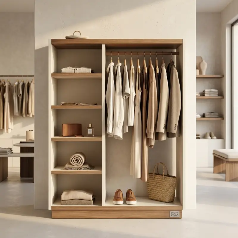 Rak Display Pakaian Open Wardrobe Minimalis [2]