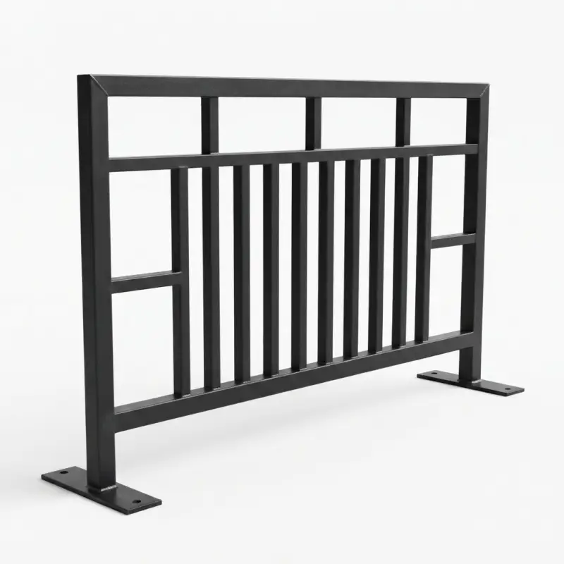 Road Barrier Besi Hollow Motif Geometris Finishing Cat Powder Coat [5]
