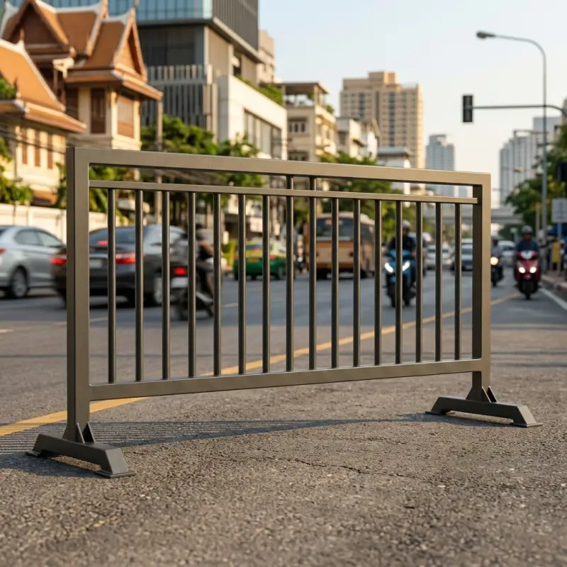Road Barrier Besi Portable Pagar Pembatas Jalan [3]