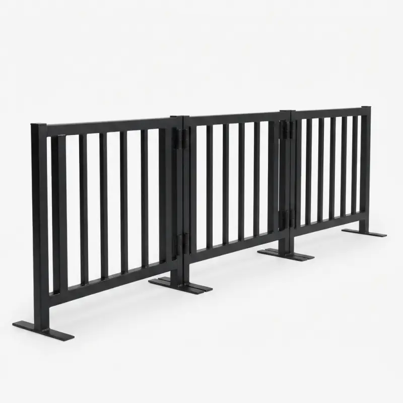 Road Barrier Besi Portable Sistem Panel [5]
