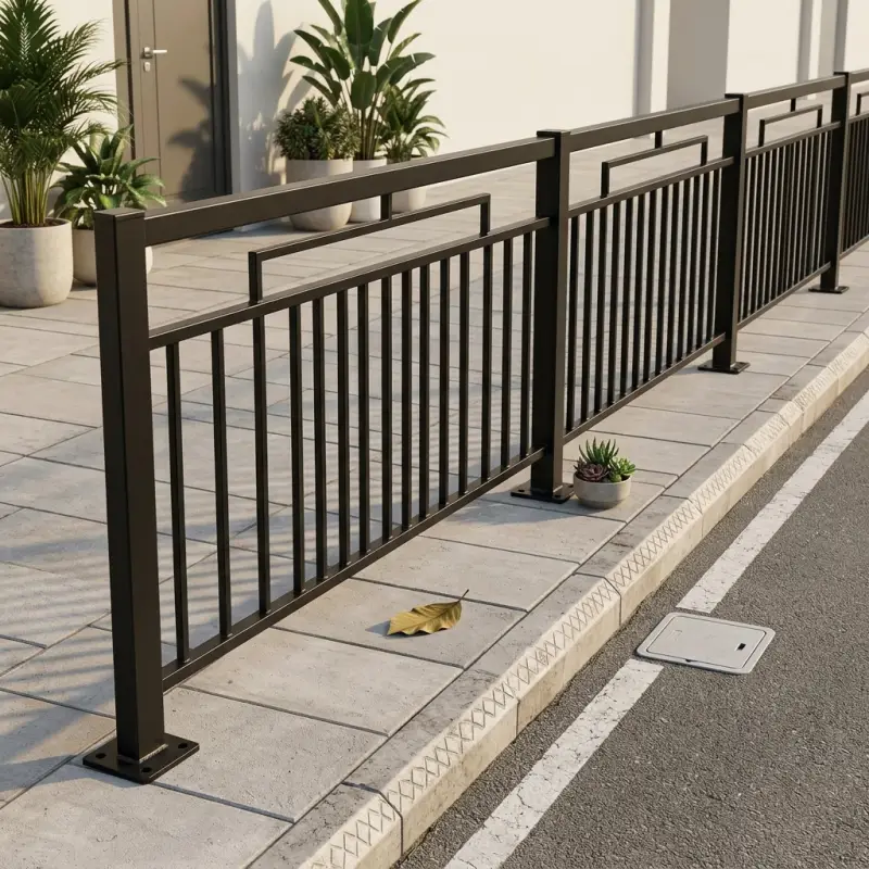 Road Barrier Besi Trotoar Tipe Panel Vertikal [4]