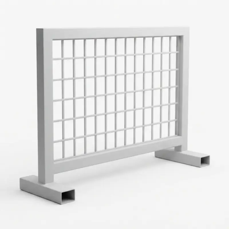 Road Barrier Grid Besi Hollow Freestanding [6]