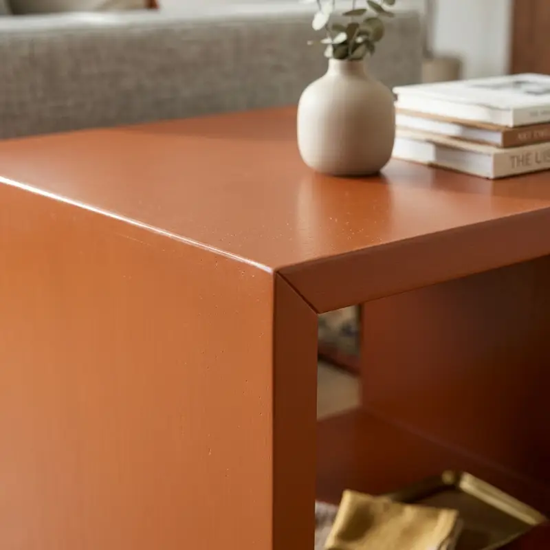 Side Table Kayu Kotak Open Shelf [4]