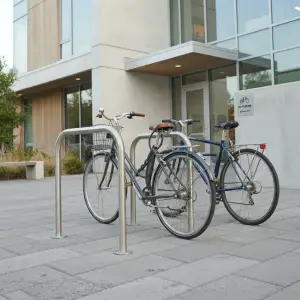 Bike Rack Stainless Steel Tipe U Double [2]