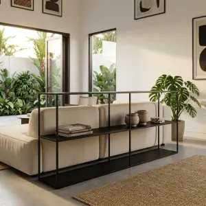 Console Table Besi Minimalis 3 Susun [5]