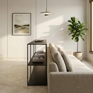 Console Table Besi Minimalis 3 Susun [6]