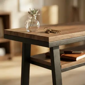 Console Table Industrial Rangka Besi Rak Bawah [3]