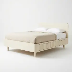 Dipan Laci Bawah Gaya Scandinavian Minimalis [5]