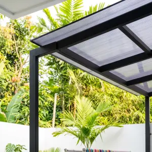 Kanopi Besi Hollow Atap Polycarbonate Transparan [3]