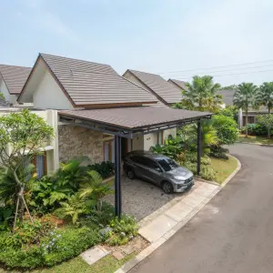 Kanopi Carport Baja Rangka Hollow Atap Spandek Minimalis [3]