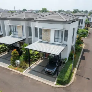 Kanopi Carport Besi Hollow Atap Polycarbonate [3]