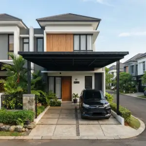 Kanopi Carport Besi Hollow Atap Polycarbonate