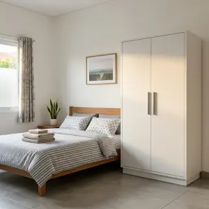 Lemari Pakaian 2 Pintu Minimalis [2]
