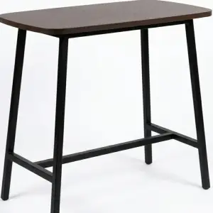 Meja Bar Kaki Besi Rangka H-Brace Top Kayu [1]