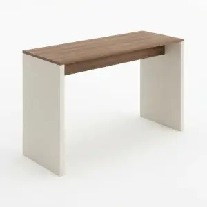Meja Bar Panel Kayu Walnut Top [5]