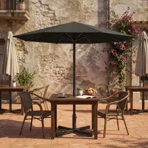 Payung Outdoor Cafe Tiang Tengah [2]