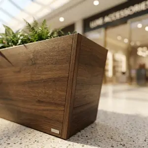 Planter Box Kayu Trapezoidal [4]