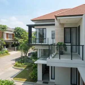 Railing Balkon Stainless Hollow Top Rail Kayu [4]