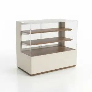 Rak Display Pastry 3 Susun Penutup Akrilik