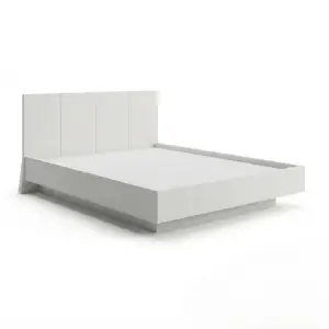 Ranjang Platform Minimalis Panel Headboard