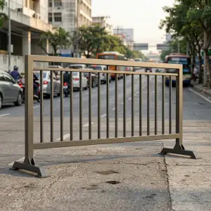 Road Barrier Besi Portable Pagar Pembatas Jalan [4]