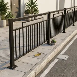 Road Barrier Besi Trotoar Tipe Panel Vertikal [4]
