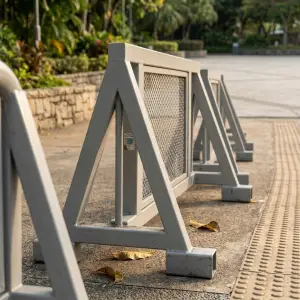 Road Barrier Rangka Besi Hollow Mesh Panel [3]