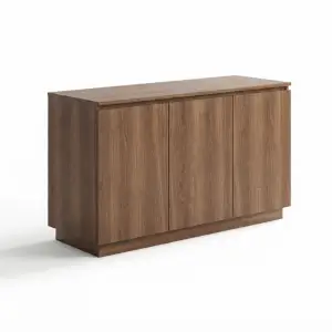 Sideboard Console Table 3 Pintu Finishing Walnut