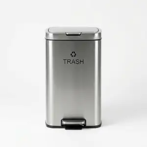 Tempat Sampah Pedal Stainless Steel Brushed