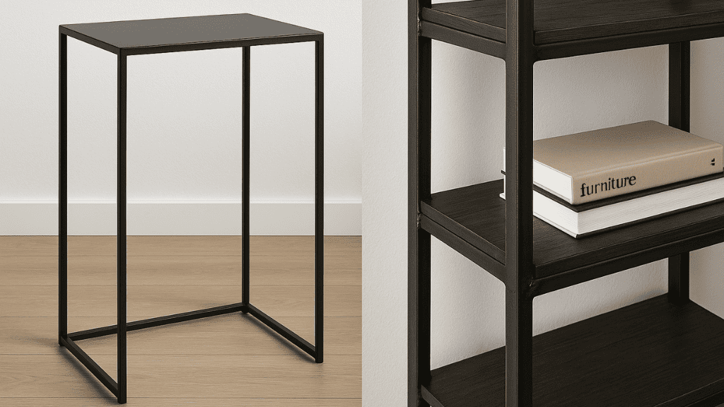 Artikel - Desain Furnitur Logam Minimalis vs Industrial