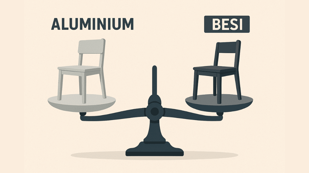 Artikel - Furnitur Aluminium vs Besi